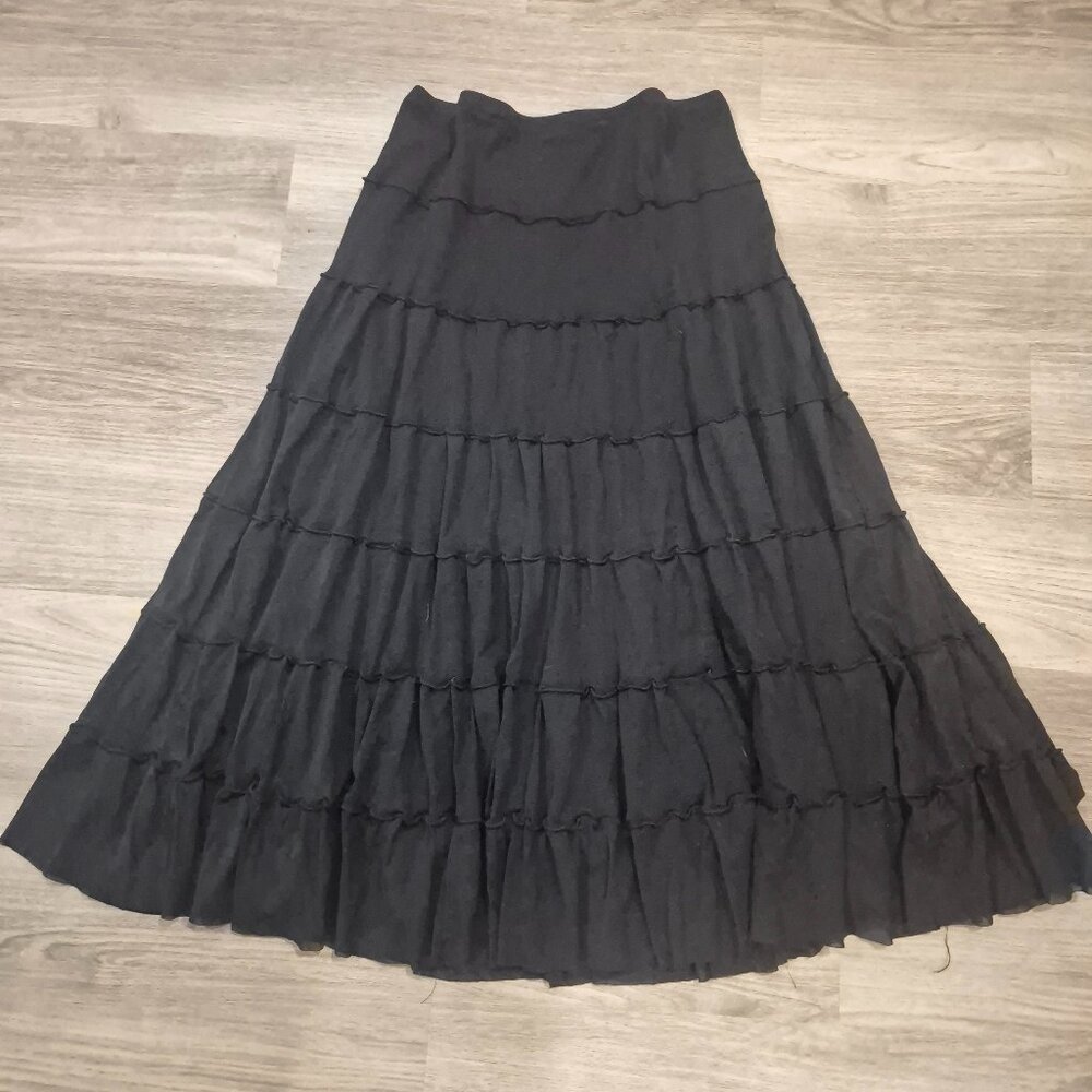Max Studio M/L Vintage Maxi Skirt